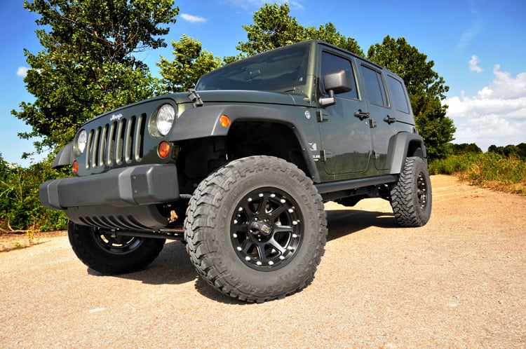 Rough Country 69444 3.5 Inch Lift Kit | M1R | Jeep Wrangler Unlimited 2WD/4WD (2007-2018)