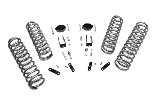 Rough Country 624 2.5 Inch Lift Kit | Coils | No Shocks | Jeep Wrangler JK 4WD (2007-2018)