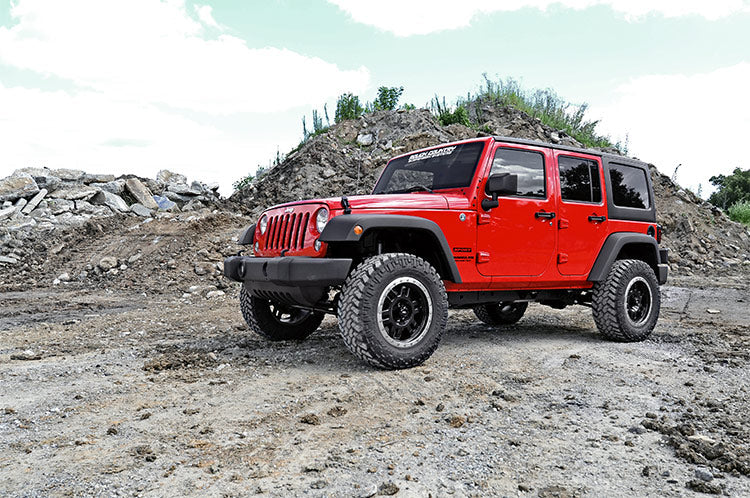 Rough Country 656 2.5 Inch Lift Kit | Spacers | Jeep Wrangler JK/Wrangler Unlimited  (2007-2018)