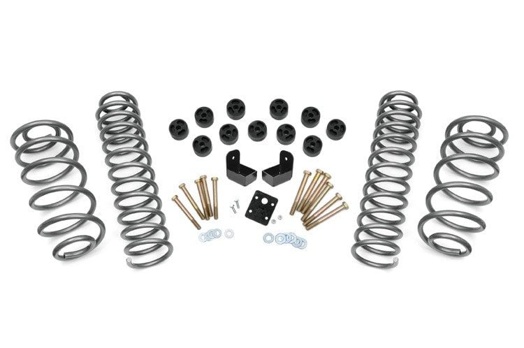 Rough Country 646 3.75 Inch Lift Kit | Combo | 4 Cyl | Jeep Wrangler TJ (97-06)/Wrangler Unlimited (04-06)
