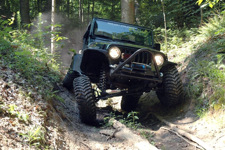 Rough Country 66220 6 Inch Lift Kit | X-Series | Jeep Wrangler TJ (97-06)/Wrangler Unlimited (04-06)