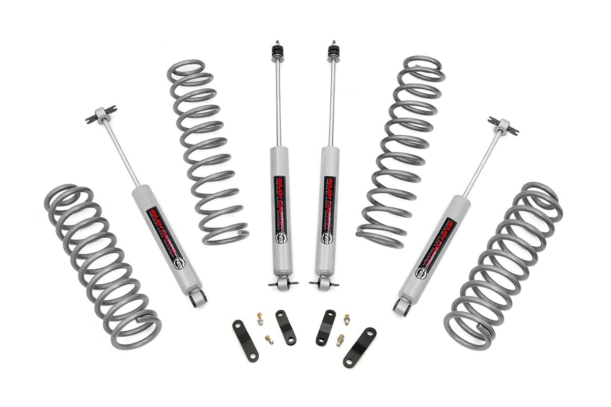 Rough Country 67930 2.5 Inch Lift Kit | Coils | Jeep Wrangler Unlimited 2WD/4WD (2007-2018)