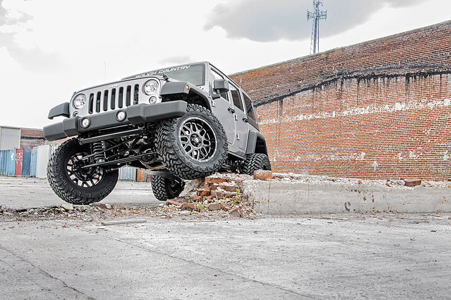 Rough Country 68140 4 Inch Lift Kit | M1 | Jeep Wrangler Unlimited 2WD/4WD (2007-2018)