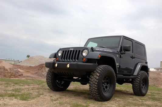 Rough Country 68422 6 Inch Lift Kit | 2-Door | X-Series | Jeep Wrangler JK 4WD (2007-2018)