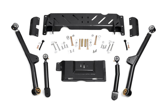 Rough Country 68900U Long Arm Upgrade Kit | 4-6 Inch Lift | Jeep Cherokee XJ (84-01)/Comanche MJ (86-92)