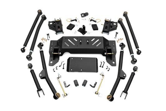 Rough Country 90200U Long Arm Upgrade Kit | 4 Inch Lift | Jeep Grand Cherokee ZJ 4WD (1993-1998)