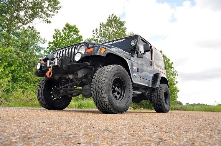 Rough Country 90630 4 Inch Lift Kit | Jeep Wrangler TJ 4WD (1997-2002)