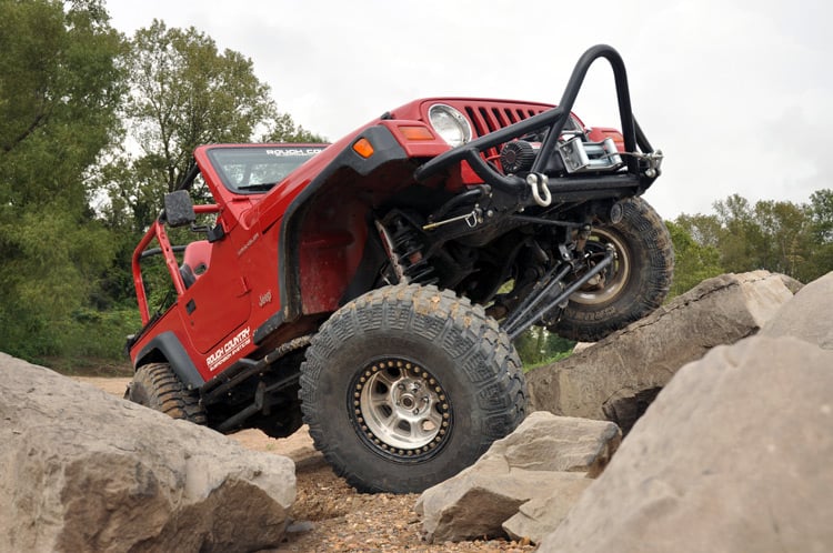 Rough Country 65940 6 Inch Lift Kit | Long Arm | M1 | Jeep Wrangler TJ 4WD (1997-2006)