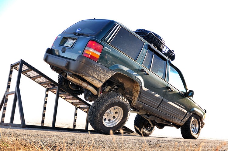 Rough Country 90200U Long Arm Upgrade Kit | 4 Inch Lift | Jeep Grand Cherokee ZJ 4WD (1993-1998)