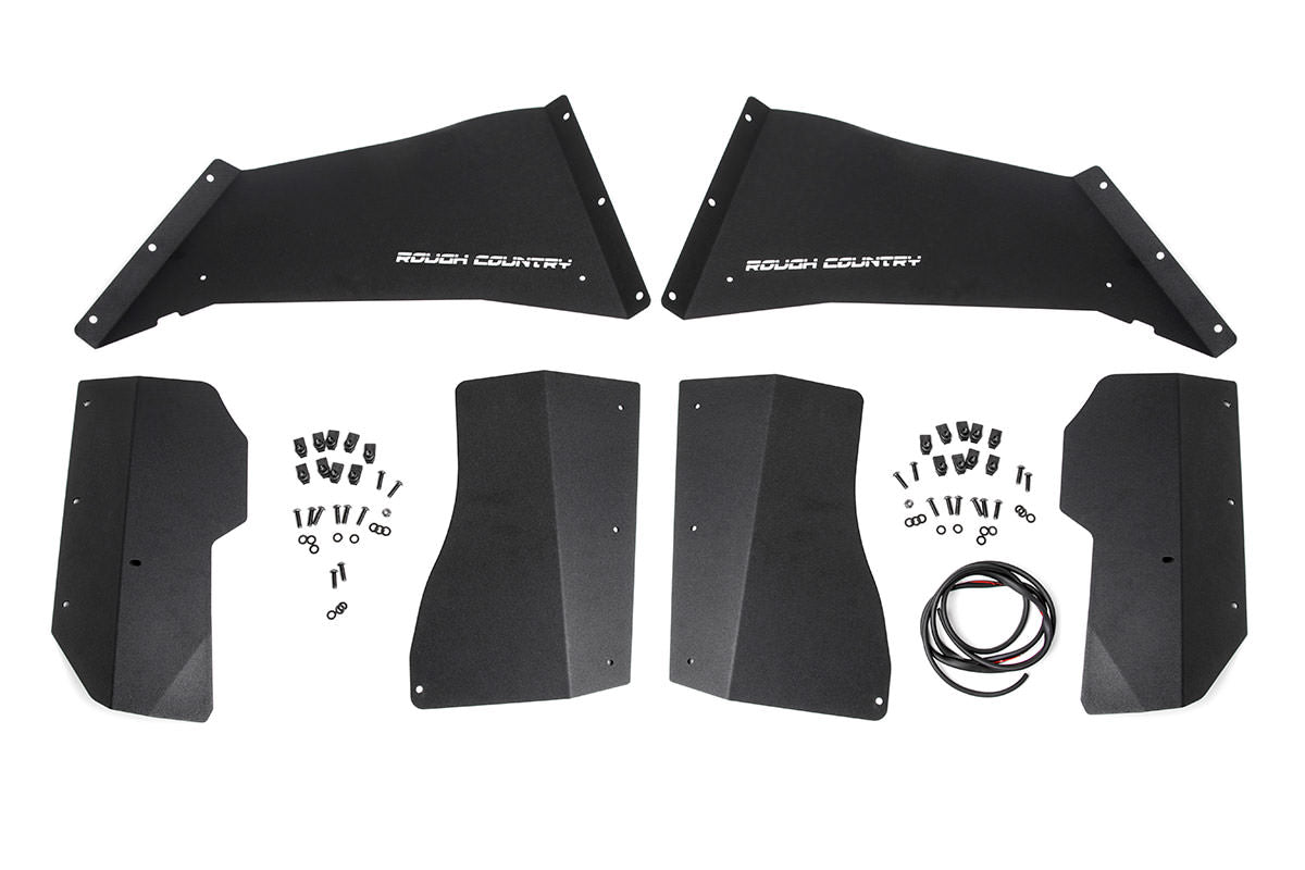 Rough Country 10500 Inner Fenders | Rear | Jeep Wrangler JK/Wrangler Unlimited  (2007-2018)