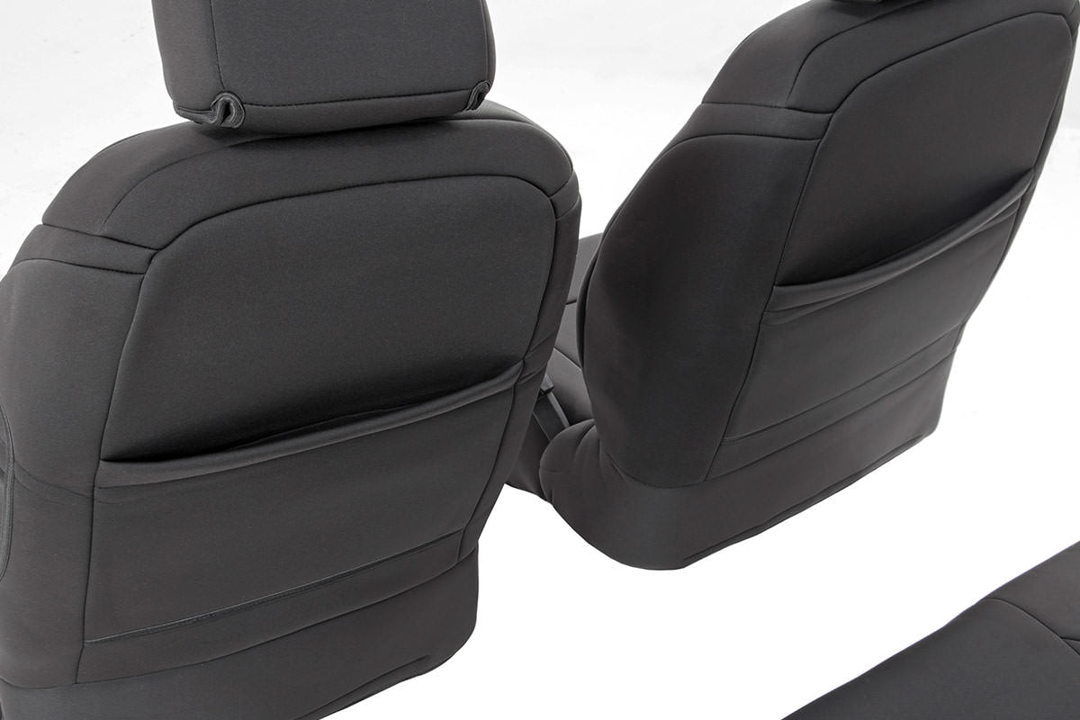 Rough Country 91004F Seat Covers | Front | Jeep Wrangler Unlimited 4WD (2013-2018)