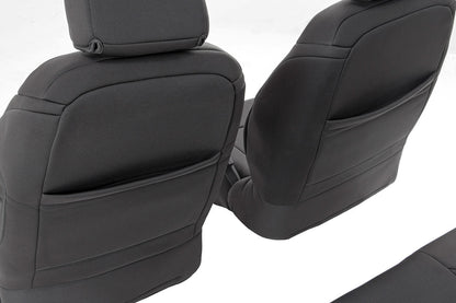 Rough Country 91004F Seat Covers | Front | Jeep Wrangler Unlimited 4WD (2013-2018)