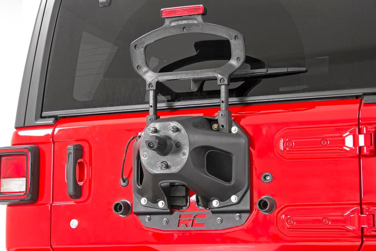 Rough Country 10529 Tire Carrier Relocation Plate | No Prox | Jeep Wrangler JL (18-25)/Wrangler Unlimited (18-25)