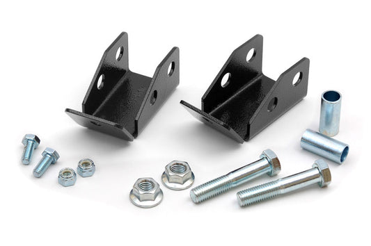 Rough Country 1185 Shock Relocation Brackets | Rear | Jeep Wrangler TJ (97-06)/Wrangler Unlimited (04-06)