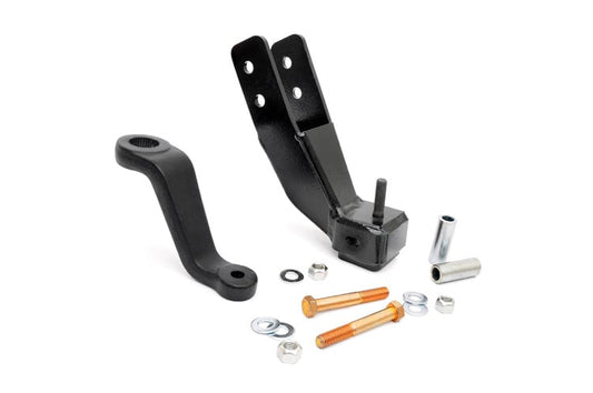 Rough Country 1063 Track Bar Bracket & Pitman Arm | Front | Jeep Wrangler TJ (97-06)/Wrangler Unlimited (04-06)