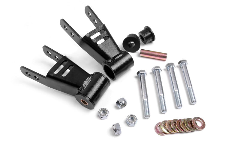 Rough Country 1077 Lift Shackles | Rear | 1.5 Inch-2 Inch Lift | Jeep Cherokee XJ 2WD/4WD (84-01)