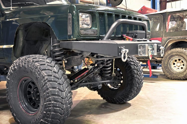 Rough Country 1056 Bumper Light Mount Bar | Jeep Cherokee XJ 2WD/4WD (1984-2001)