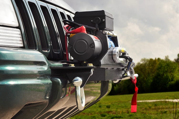 Rough Country 1049 Winch Mounting Plate | Jeep Grand Cherokee ZJ 4WD (1993-1998)