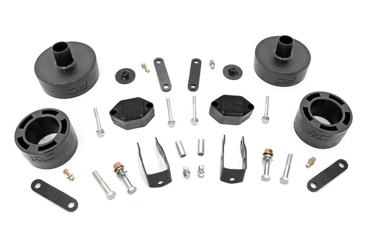 Rough Country 656 2.5 Inch Lift Kit | Spacers | Jeep Wrangler JK/Wrangler Unlimited  (2007-2018)