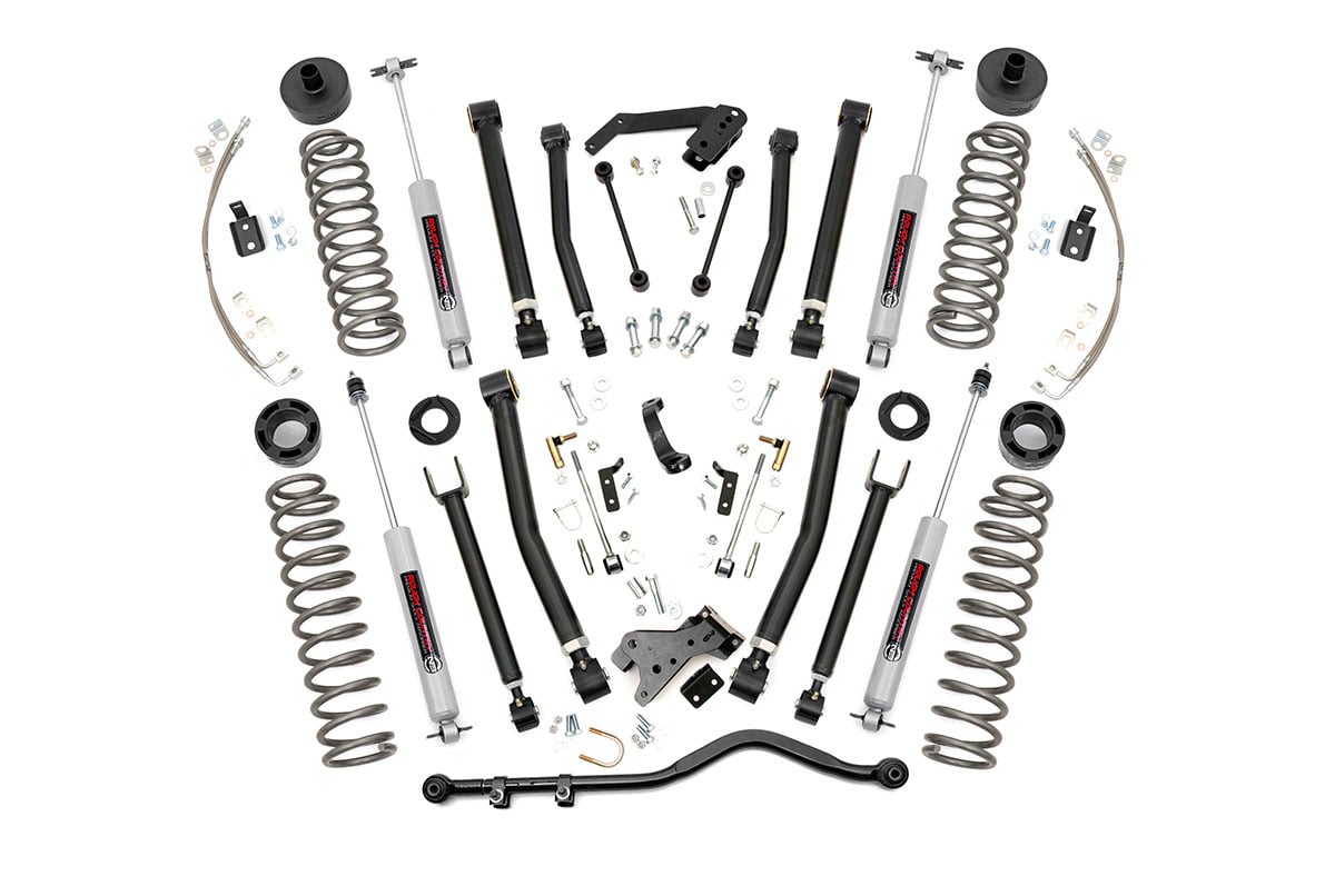 Rough Country 68422 6 Inch Lift Kit | 2-Door | X-Series | Jeep Wrangler JK 4WD (2007-2018)