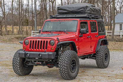 Rough Country 1047 Front Bumper Caps | Jeep Wrangler JK/Wrangler Unlimited  (2007-2018)