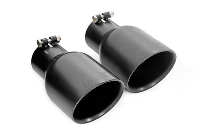 Rough Country 96002A Performance Exhaust | Dual Outlet | Jeep Wrangler JK/Wrangler Unlimited (07-18)
