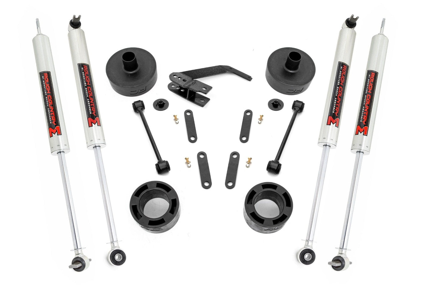 Rough Country 65740 2.5 Inch Lift Kit | Spacers | M1 | Jeep Wrangler JK/Wrangler Unlimited  (07-18)