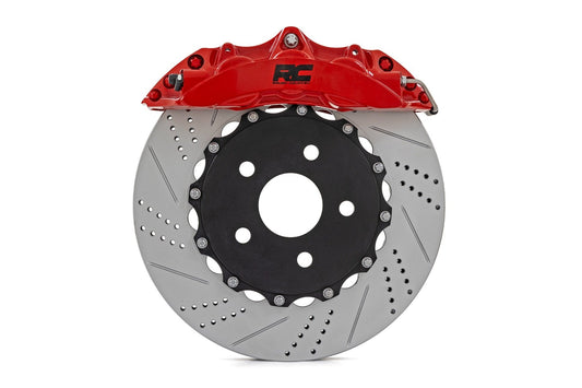 Rough Country 95100 Performance Brake System | Front | Jeep Wrangler JK/Wrangler Unlimited  (07-18)