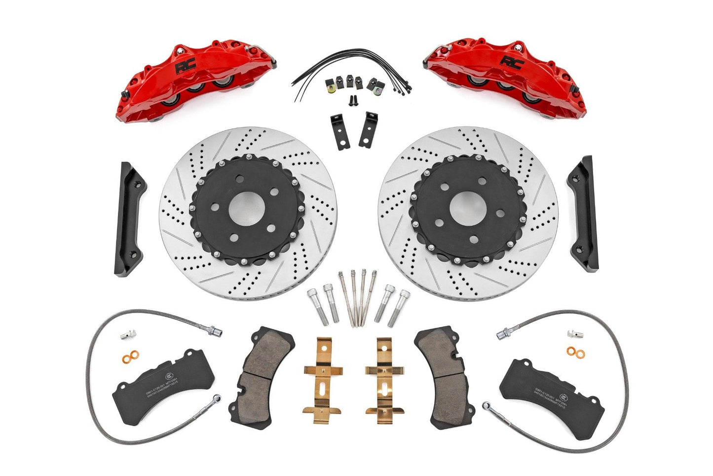 Rough Country 95105 Performance Brake System | Front | Jeep Wrangler JL (18-25)/Wrangler Unlimited (18-25)