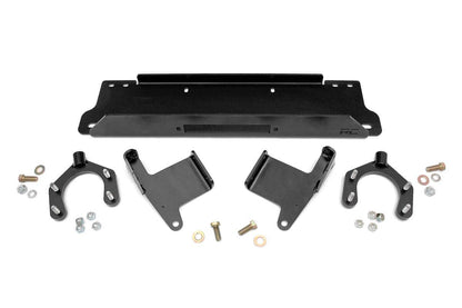 Rough Country 1162 Winch Mounting Plate | Factory Bmpr | Jeep Wrangler JK/Wrangler Unlimited (07-18)