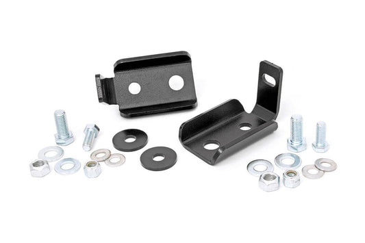 Rough Country 1020 Shock Relocation Brackets | Front | Jeep Wrangler JK/Wrangler Unlimited (07-18)