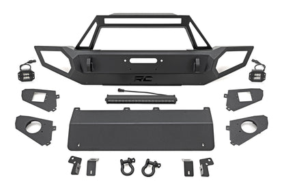 Rough Country 10585 Front Winch Bumper | Jeep Gladiator JT/Wrangler JK & JL/Wrangler Unlimited