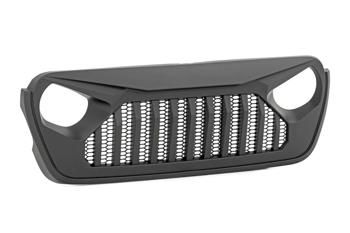 Rough Country 10496 Replacement Grille | Angry Eyes | Jeep Gladiator JT/Wrangler JL 4WD (18-25)