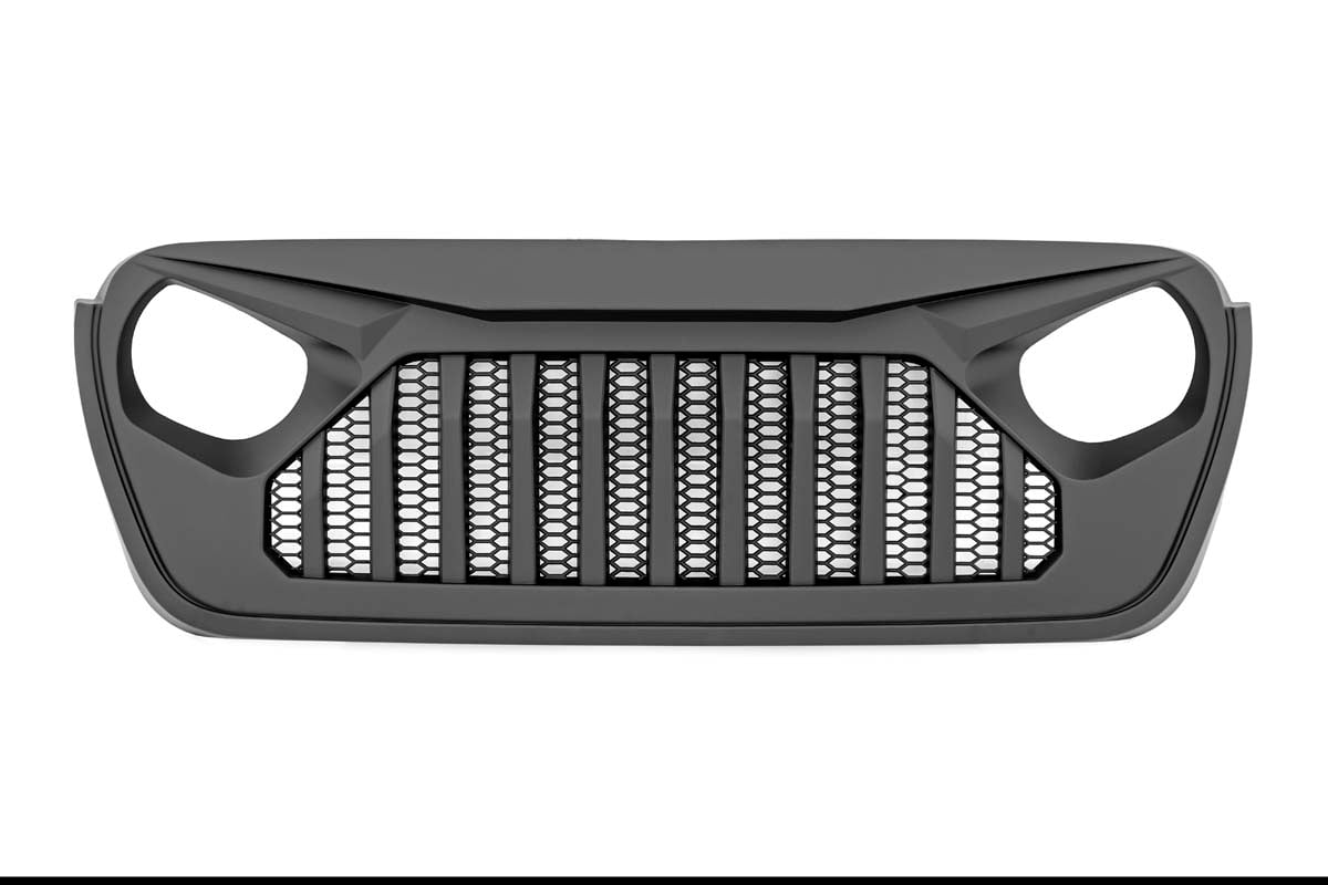 Rough Country 10496 Replacement Grille | Angry Eyes | Jeep Gladiator JT/Wrangler JL 4WD (18-25)
