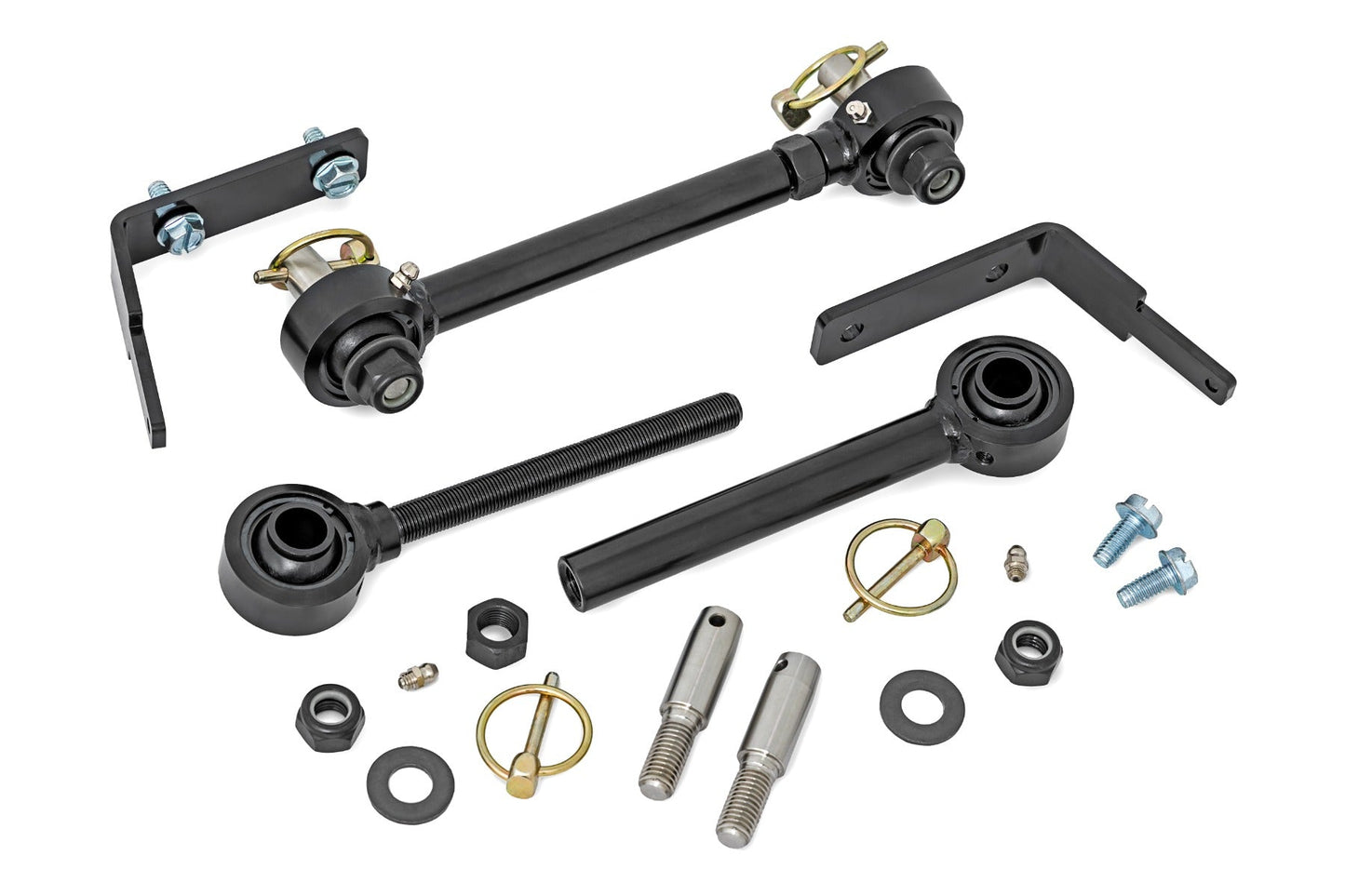 Rough Country 11020 Quick Disconnect Sway Links | 3.5-6 Inch Lift | Jeep Gladiator JT/Wrangler JK/Wrangler Unlimited