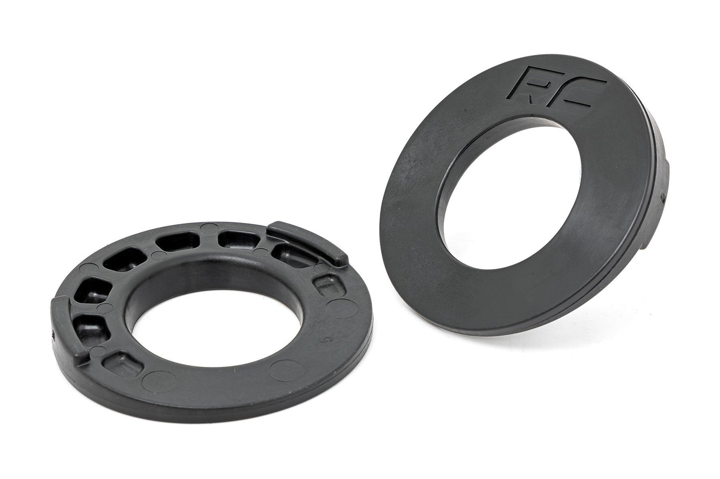 Rough Country 1113 Rear Coil Spring Correction Plates | Jeep Wrangler JK/Wrangler Unlimited (07-18)