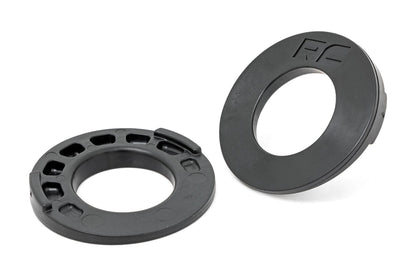 Rough Country 1113 Rear Coil Spring Correction Plates | Jeep Wrangler JK/Wrangler Unlimited (07-18)