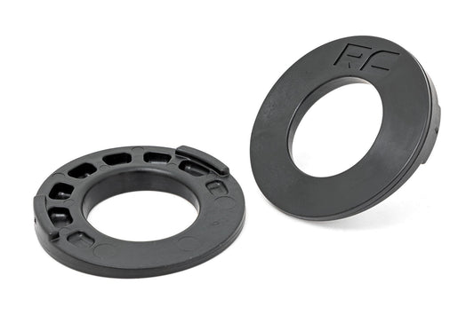 Rough Country 1113 Rear Coil Spring Correction Plates | Jeep Wrangler JK/Wrangler Unlimited (07-18)