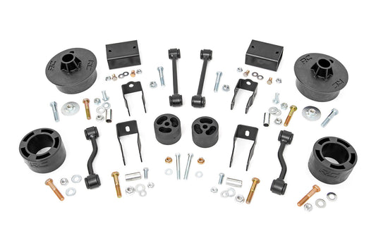 Rough Country 67700 2.5 Inch Lift Kit | Spacers | Jeep Wrangler JL (18-23)/Wrangler Unlimited (18-23)