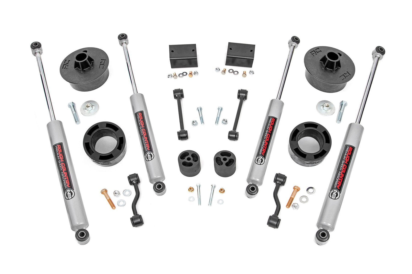Rough Country 79430 2.5 Inch Lift Kit | Spacers | N3 | Jeep Wrangler JL/Wrangler Unlimited (24-25)