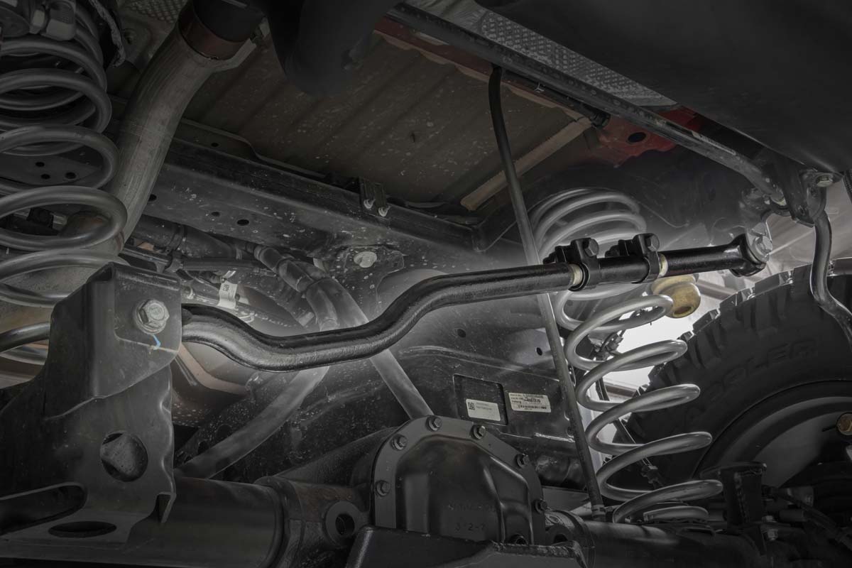 Rough Country 11062 Track Bar | Forged | Rear | 0-6 Inch Lift | Jeep Wrangler JL (18-25)/Wrangler Unlimited (18-25)