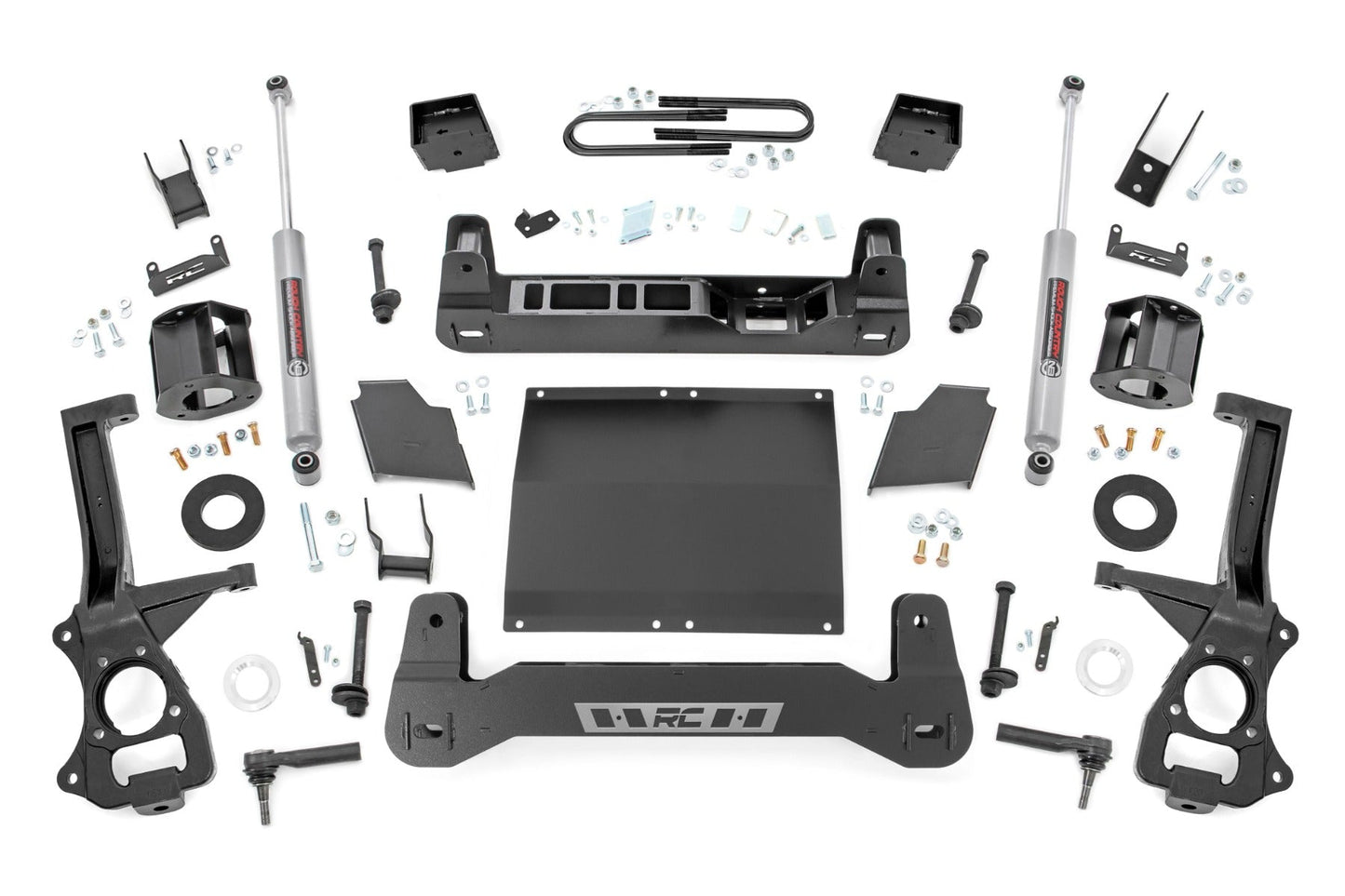 Rough Country 26631D 6 Inch Lift Kit | Mono Leaf Rear | Diesel | GMC Sierra 1500 2WD/4WD (2019-2024 & Classic)