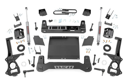Rough Country 26631D 6 Inch Lift Kit | Mono Leaf Rear | Diesel | GMC Sierra 1500 2WD/4WD (2019-2024 & Classic)