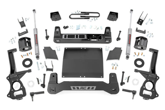 Rough Country 26631D 6 Inch Lift Kit | Mono Leaf Rear | Diesel | GMC Sierra 1500 2WD/4WD (2019-2024 & Classic)