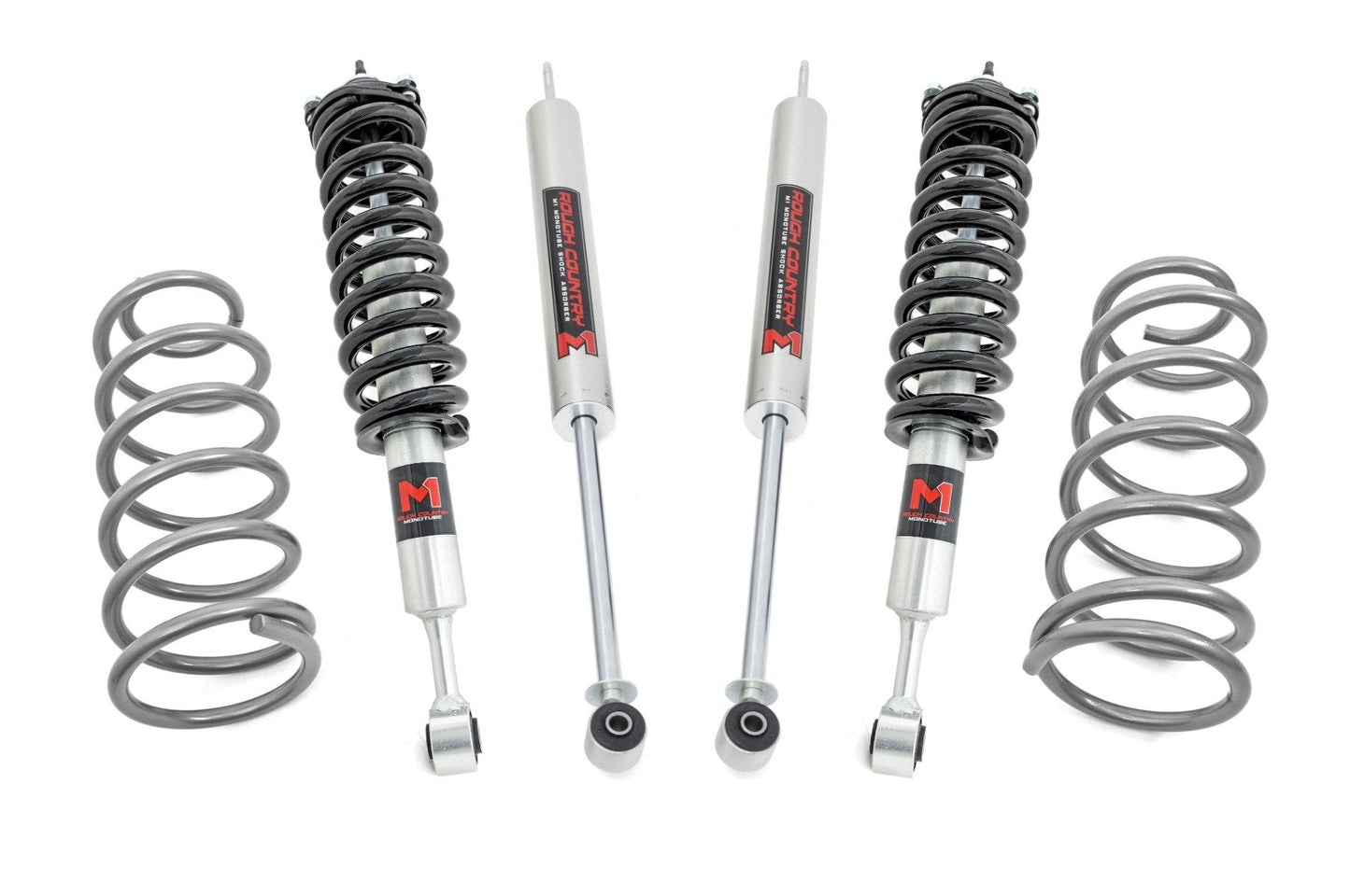 Rough Country 76744 2 Inch Lift Kit | RR Coils | M1 Struts | Toyota 4Runner 4WD (2010-2024)
