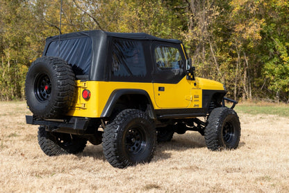 Rough Country RC51-7500 Steel Wheel | Black | 17x9 | 6x135 | 3.50 Bore | +0