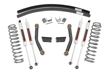 Rough Country 67041 3 Inch Lift Kit | SII | RR AAL | M1 | Jeep Cherokee XJ 2WD/4WD (1984-2001)