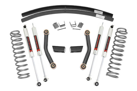 Rough Country 67041 3 Inch Lift Kit | SII | RR AAL | M1 | Jeep Cherokee XJ 2WD/4WD (1984-2001)