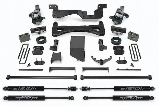 Fabtech 6" PERF SYS W/STEALTH 01-10 GM C/K2500HD, C/K3500 NON DUALLY