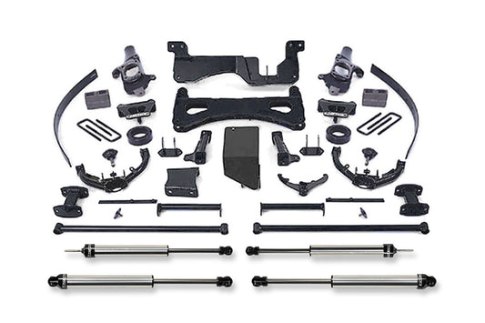 Fabtech 8" PERF SYS W/DLSS SHKS 01-06 GM C/K2500HD, C/K3500 NON DUALLY